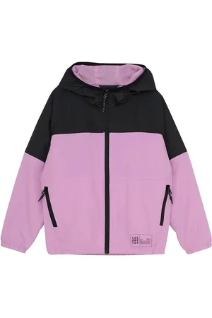 Color Kids Jr. Windbreaker Jacket Outerwear Shell Clothing Shell Jacket Pink