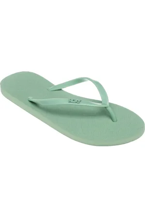Roxy Viva Iv Shoes Summer Shoes Sandals Flip Flops Green