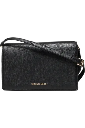 Michael Kors Md Flap Xbody Bags Crossbody Bags Black