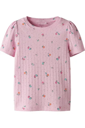 NAME IT Nmfhamanda Ss Slim Top Pb Tops T-shirts Short-sleeved Pink