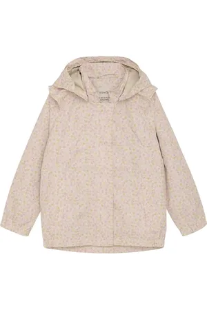 Minymo Jacket Pongee Outerwear Shell Clothing Shell Jacket Pink