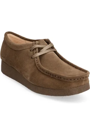 Clarks Wallabeeevosh D Nauhakengät Matalapohjaiset Kengät Khaki Green