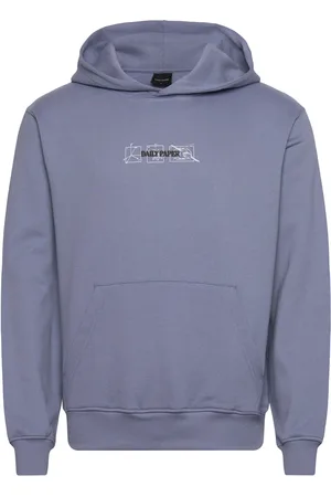 Daily paper Mirror Hoodie Tops Sweat-shirts & Hoodies Hoodies Blue