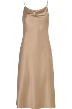 BALMUIR Fiona Silk Satin Dress Polvipituinen Mekko Gold