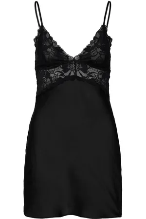 Hunkemöller Sd Satin Lace Ali Body Alusmekko Black