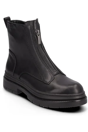 Tamaris Women Boots Shoes Boots Ankle Boots Ankle Boots Flat Heel Black