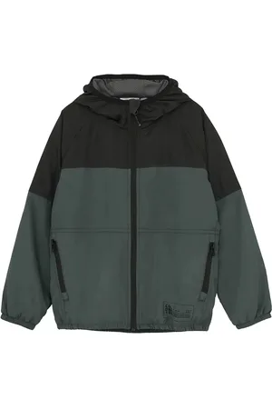 Color Kids Jr. Windbreaker Jacket Outerwear Shell Clothing Shell Jacket Grey