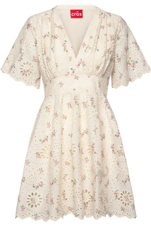 Crās Oceancras Dress Dresses Summer Dresses Cream