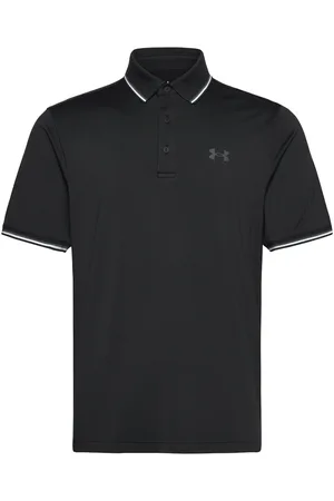 Under Armour Ua Playoff 3.0 Rib Polo Sport Men Sport Clothing Sport Tops Sport Polos Sport Short-sleeved Polos Black