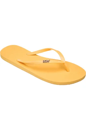 Roxy Viva Iv Shoes Summer Shoes Sandals Flip Flops Yellow