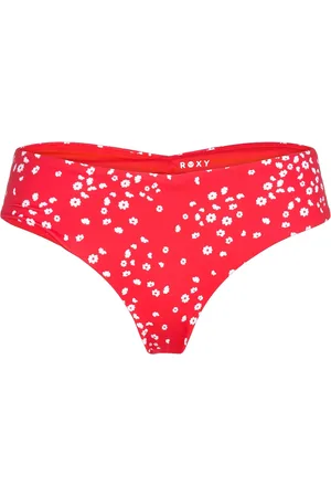 Roxy Pt Beach Classics V Cheeky Sport Sport Clothing Sport Swimwear Sport Bikinis Red