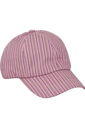 Beck Söndergaard Stripel Cap Accessories Headwear Caps Pink