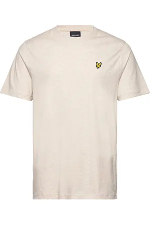 Lyle & Scott Heather T-Shirt Tops T-shirts Short-sleeved Cream