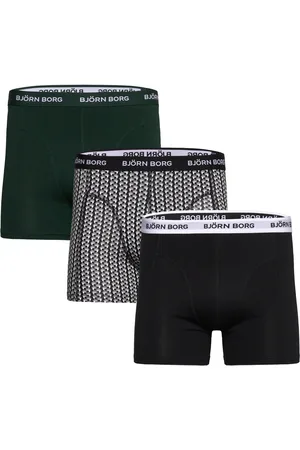 Björn Borg Cotton Stretch Boxer 3P Bokserit Black