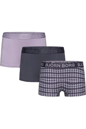 Björn Borg Cotton Stretch Boxer Shorts 3P Night & Underwear Underwear Underpants Multi/patterned