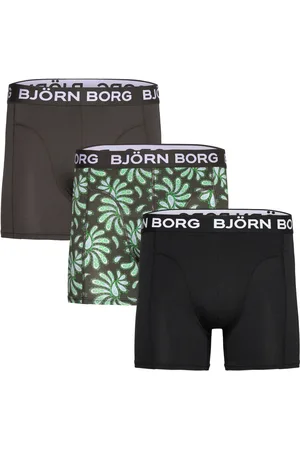 Björn Borg Bamboo Boxer 3P Bokserit Black
