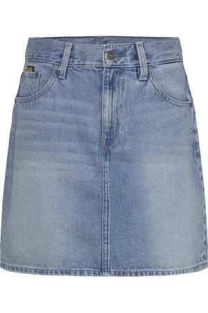 G-Star Viktoria Short Skirt Clean Edge Wmn Skirts Denim Skirts Blue