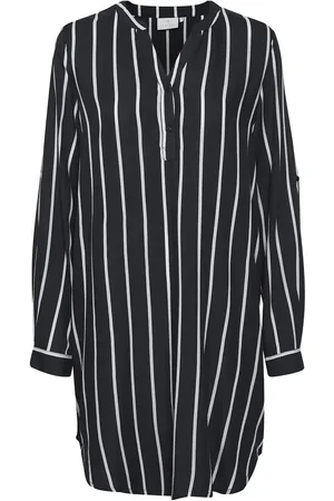 Kaffe Kamarana Shirt Dress Lyhyt Mekko Black