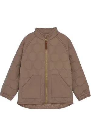 EN FANT Thermal Jacket, Soft Outerwear Jackets & Coats Quilted Jackets Brown