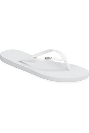 Roxy Viva Iv Shoes Summer Shoes Sandals Flip Flops White