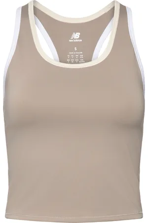 New Balance Novelty Tournament Tank Sport Sport Clothing Sports Tops & T-shirts Sport Tank Tops Beige