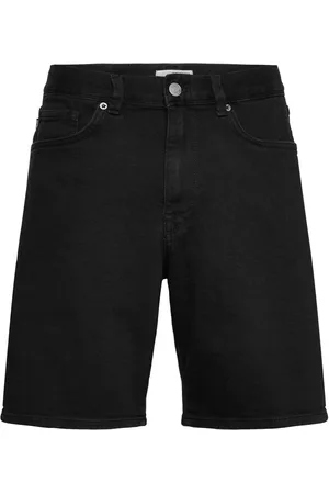 SELECTED Slhreg Alex Black Denim Shorts Bottoms Shorts Denim Black