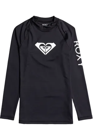 Roxy Whole Hearted Ls Tops T-shirts & Tops Long-sleeved Black