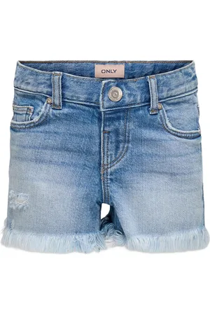 ONLY Kmgrobyn Ex Vintage Palm Dnm Shorts Azg Bottoms Shorts Blue
