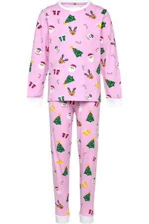 Christmas Sweats The Pinkish Pyjamas Kids Pyjamasetti Pyjama Pink