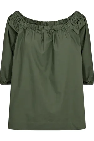 soyaconcept Sc-Rachelle Tops Blouses Long-sleeved Green