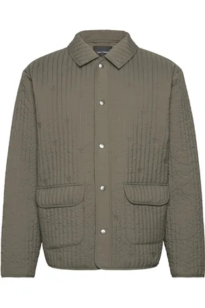 Daily paper Zyer Quilted Relaxed Jacket Designers Jackets Quilted Jackets Grey