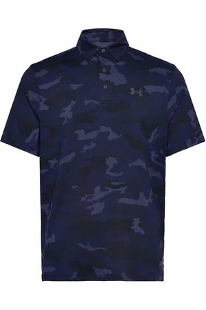 Under Armour Ua Playoff 3.0 Printed Polo Sport Men Sport Clothing Sport Tops Sport Polos Sport Short-sleeved Polos Black