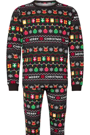 Christmas Sweats The Joyful Christmas Pyjamas Pyjama Black
