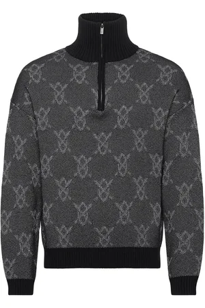 Daily paper Tems Knit Sweater Tops Sweat-shirts & Hoodies Sweat-shirts Black