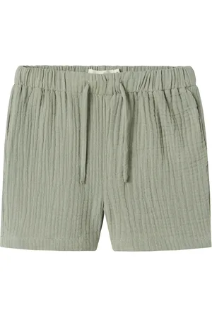 Lil Atelier Nmmjanu Loose Shorts Lil Bottoms Shorts Sweat Shorts Green