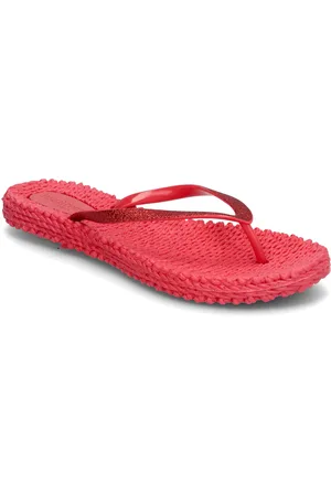 Ilse Jacobsen Flipflop With Glitter Shoes Summer Shoes Sandals Flip Flops Pink