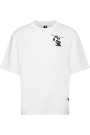 G-Star Industry Back Gr Boxy R T Tops T-shirts Short-sleeved White