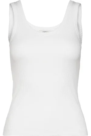 Lindex Tank Top Tyra Tops T-shirts & Tops Sleeveless White