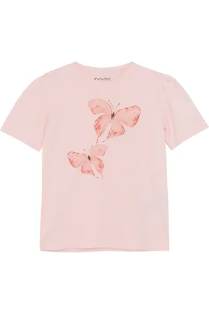 Minymo T-Shirt Ss Tops T-shirts Short-sleeved Pink