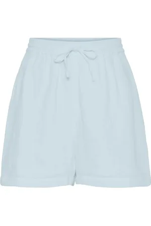 Pieces® Pcsastina Hw Shorts Wvn Bc Bottoms Shorts Casual Shorts Blue