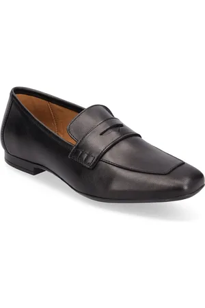 Bianco Bialilly Loafer Leather Loaferit Matalat Kengät Black