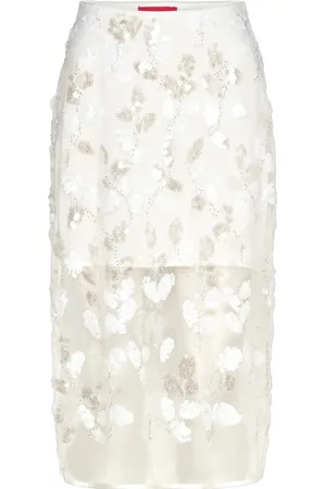 Crās Brooklyncras Skirt Skirts Knee-length & Midi Skirts White