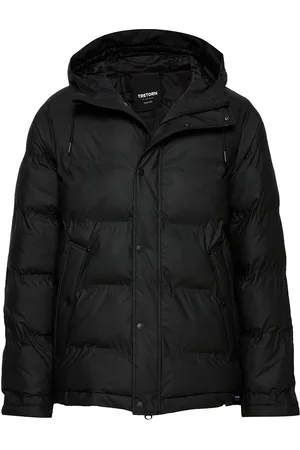 Tretorn Baffle Jacket Vuorillinen Takki Topattu Takki Black