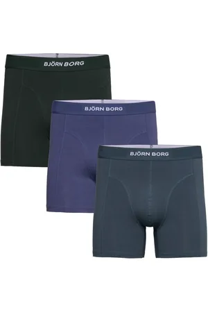 Björn Borg Organic Cotton Stretch Boxer 3P Bokserit Multi/patterned