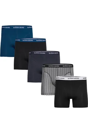 Björn Borg Cotton Stretch Boxer 5P Bokserit Black