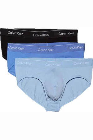 Calvin Klein Hip Brief 3Pk Y-sepalus Briefs Alushousut Blue