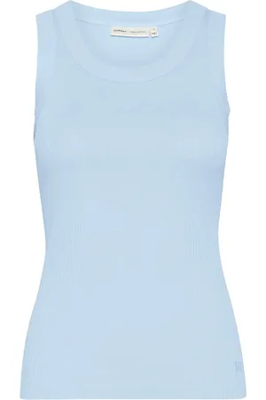 INWEAR Dagnaiw Tank Tops T-shirts & Tops Sleeveless Blue
