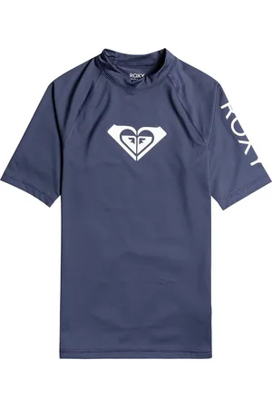 Roxy Whole Hearted Ss Tops T-shirts & Tops Short-sleeved Navy