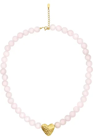 Maanesten Leonora Necklace Accessories Jewellery Necklaces Pearl Necklaces Pink