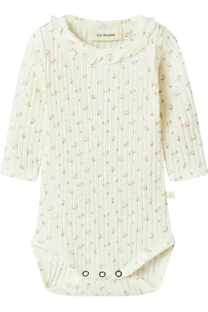 Lil Atelier Nbfhulla Hua Ls Slim Body Lil Bodies Long-sleeved Cream